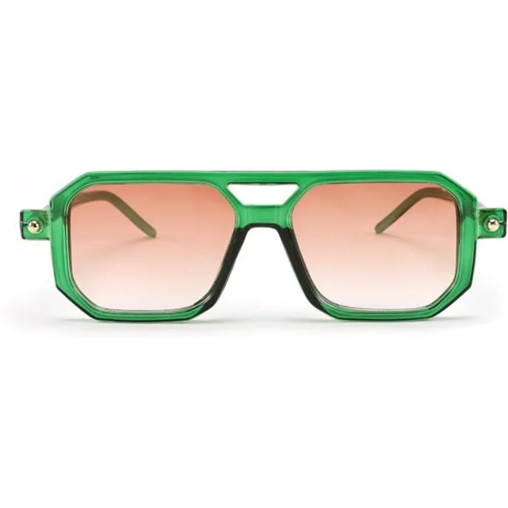 NWT 70s Style Cool RETRO Kelly Green Shades Sun glasses Sunglasses Hipster Boho